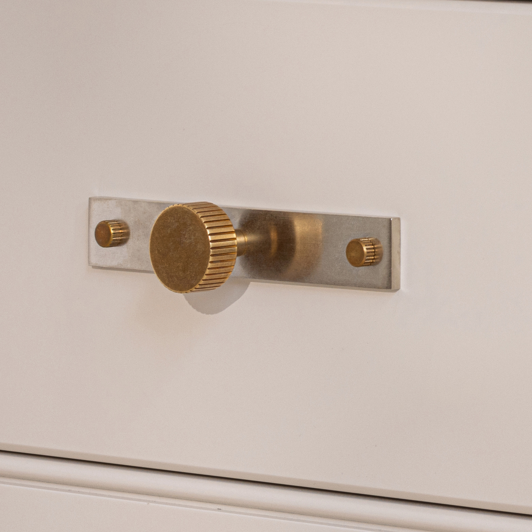 Photography by Handover Agency. Product shown in our aged brass (BEL) and aged nickel (NBP) finishes.