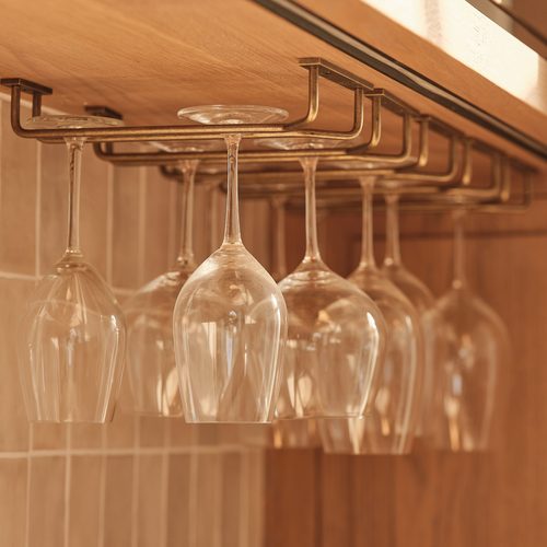 Brindley Hanging Wine Glass Rack