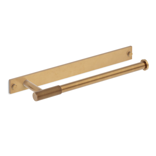 MIX Diamond Knurled Hand Towel Rail & Backplate