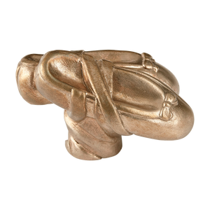 Whimsical Ballet Shoes Silicon Bronze Cabinet Knob