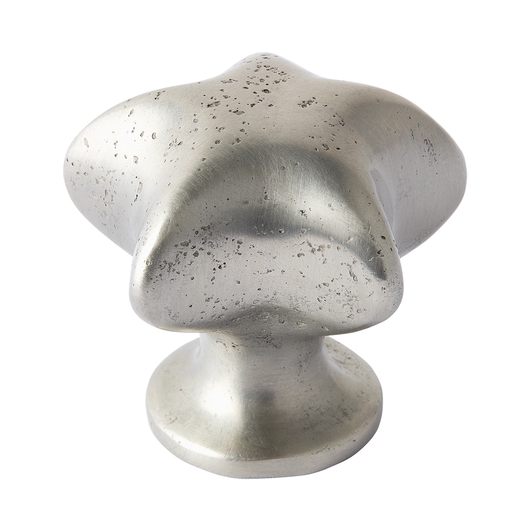 Whimsical Star White Bronze Cabinet Knob