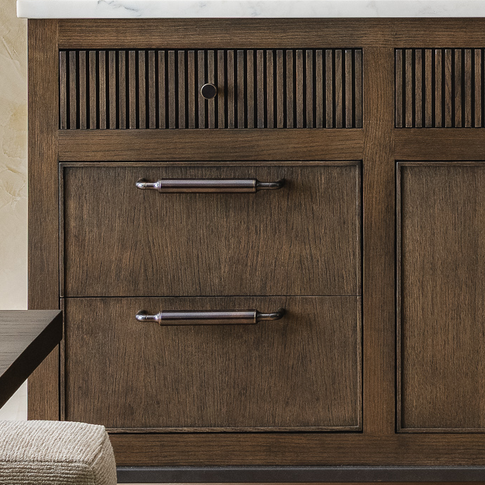Design by Accentrics Interiors. Photography by Penlight Media. Product shown in our dark bronze (DBZ) finish.