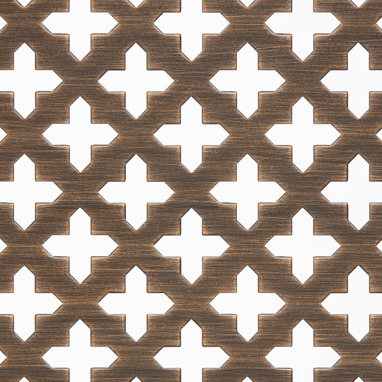 G208 Small Cross Brass