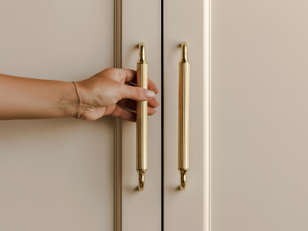 How to clean and care for brass cabinet hardware