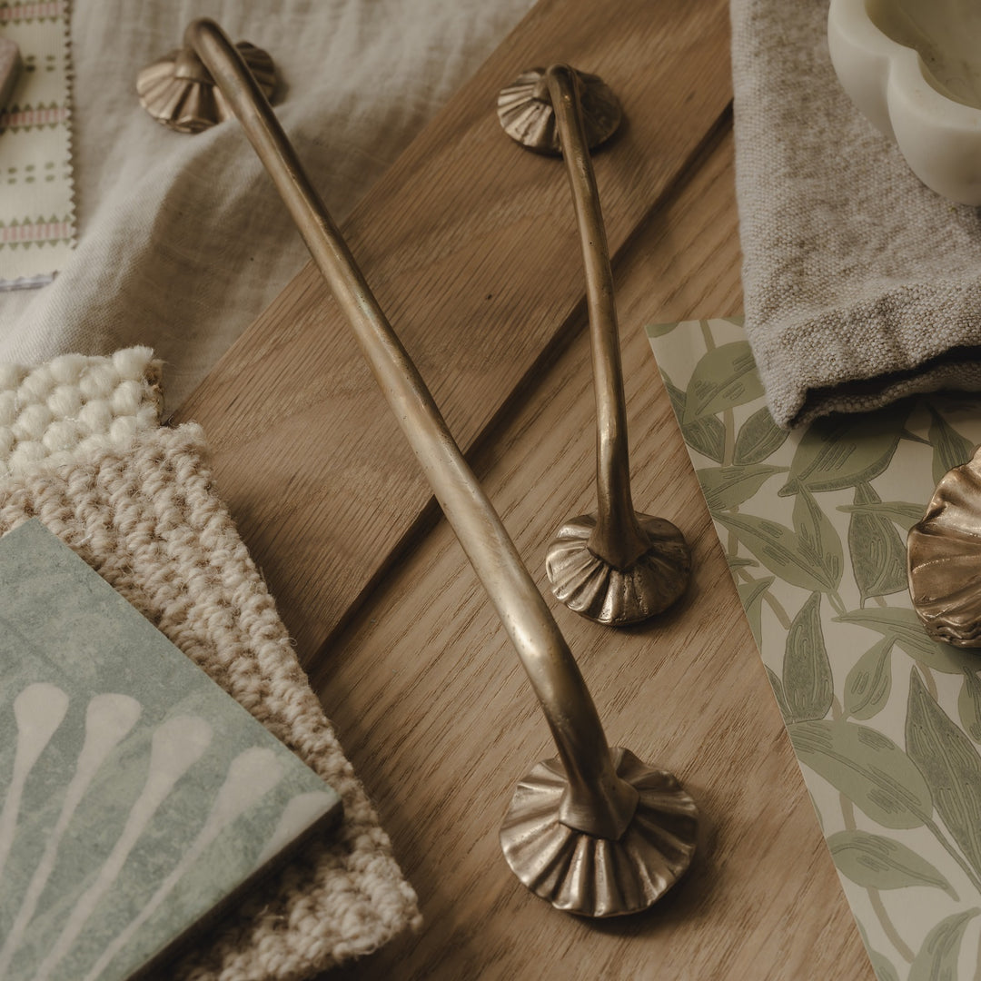 Whimsical Tutu Cabinet Handle in silicone bronze