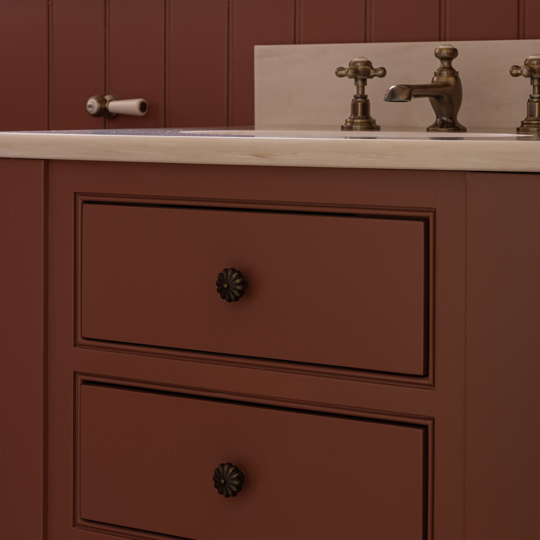 Design by Rachael Somerville. Photography by Handover Agency. Product shown in our dark aged brass (DAB) finish.
