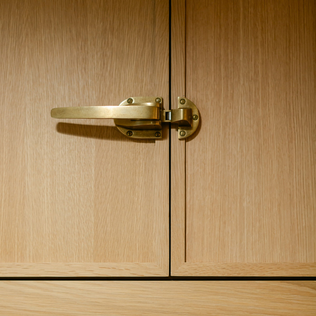 Design by Bly The Grey. Product shown in our aged brass (BEL) finish.