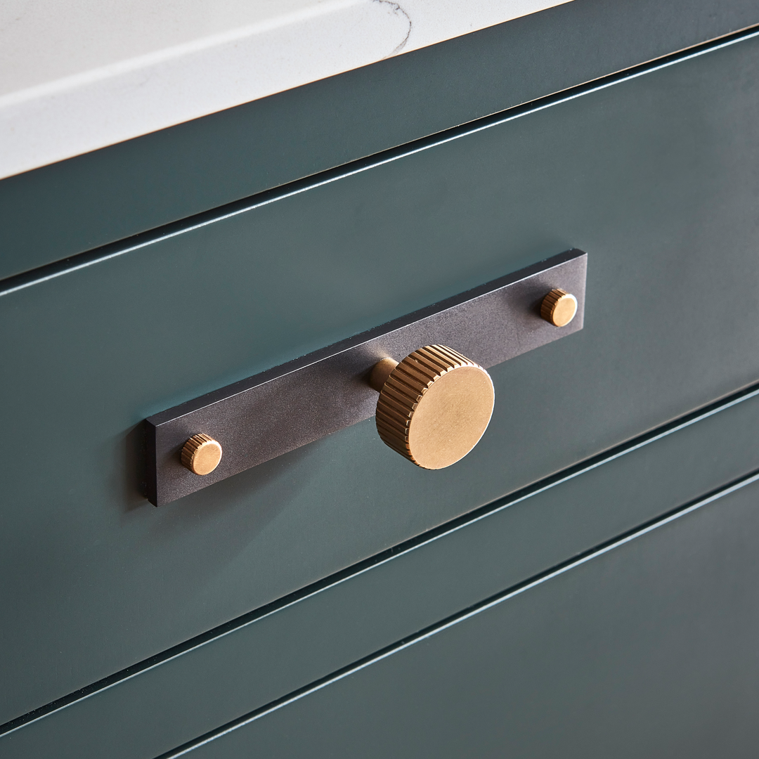 Design by Overton House Design. Photography by 82mm Photography - Malcolm Menzies. Product shown in our aged brass (BEL) and matt black lacquered (MBL) finishes. 