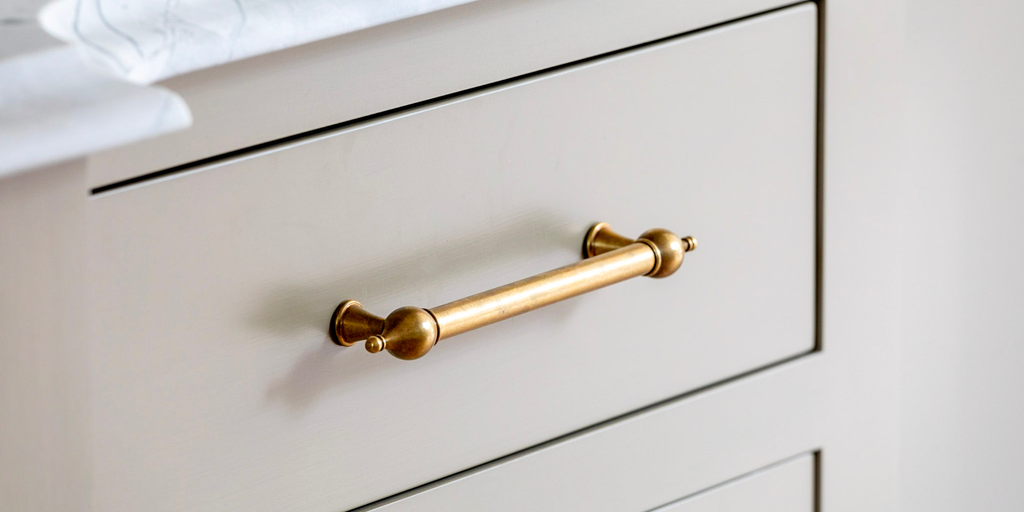 Design by Guild Anderson Furniture. Photography by Mark Bolton Photography. Product shown in our aged brass (BEL) finish.
