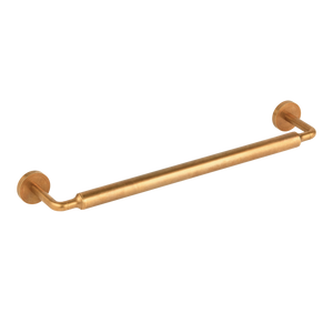 Barwick Plain Bath Towel Rail in our aged brass (BEL) finish
