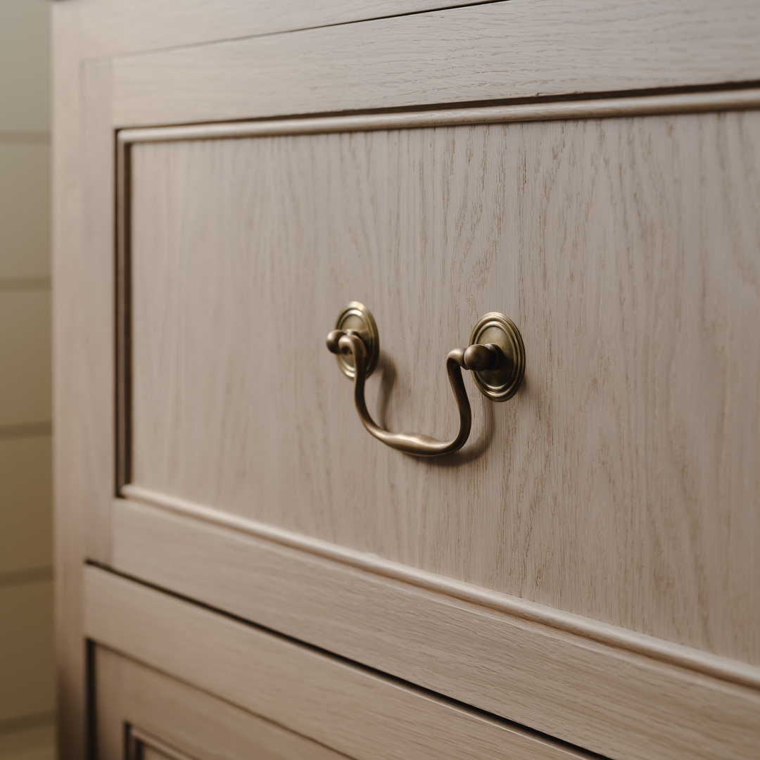 Design by Roseywood Interiors and Holly Oak House. Photography by Joey Kendal Brown. Product shown in our fine English antique (FEA) finish.