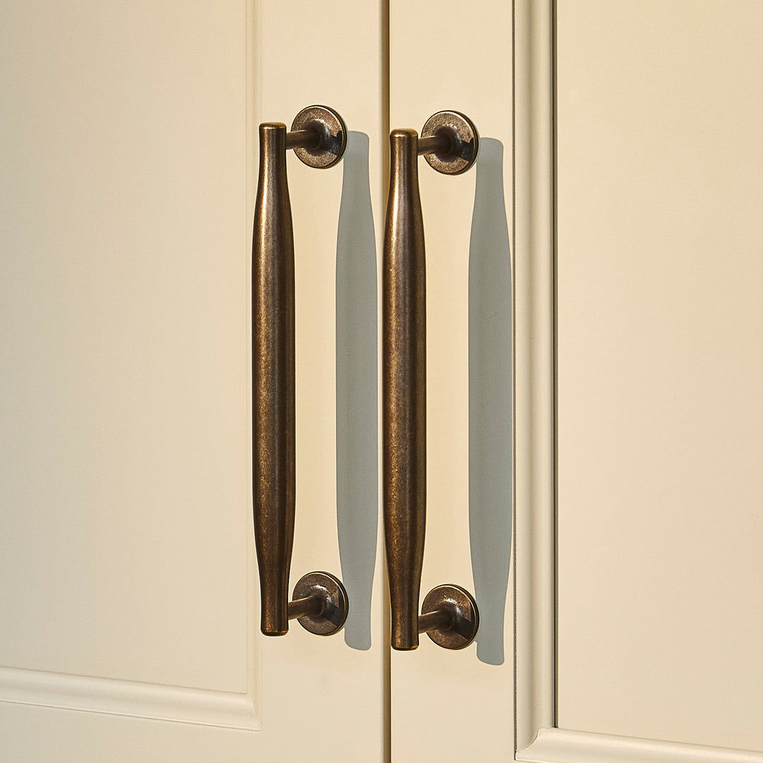 Design by Naked Kitchens. Photography by Nate Sheets Photography. Product shown in our dark aged brass (DAB) finish.