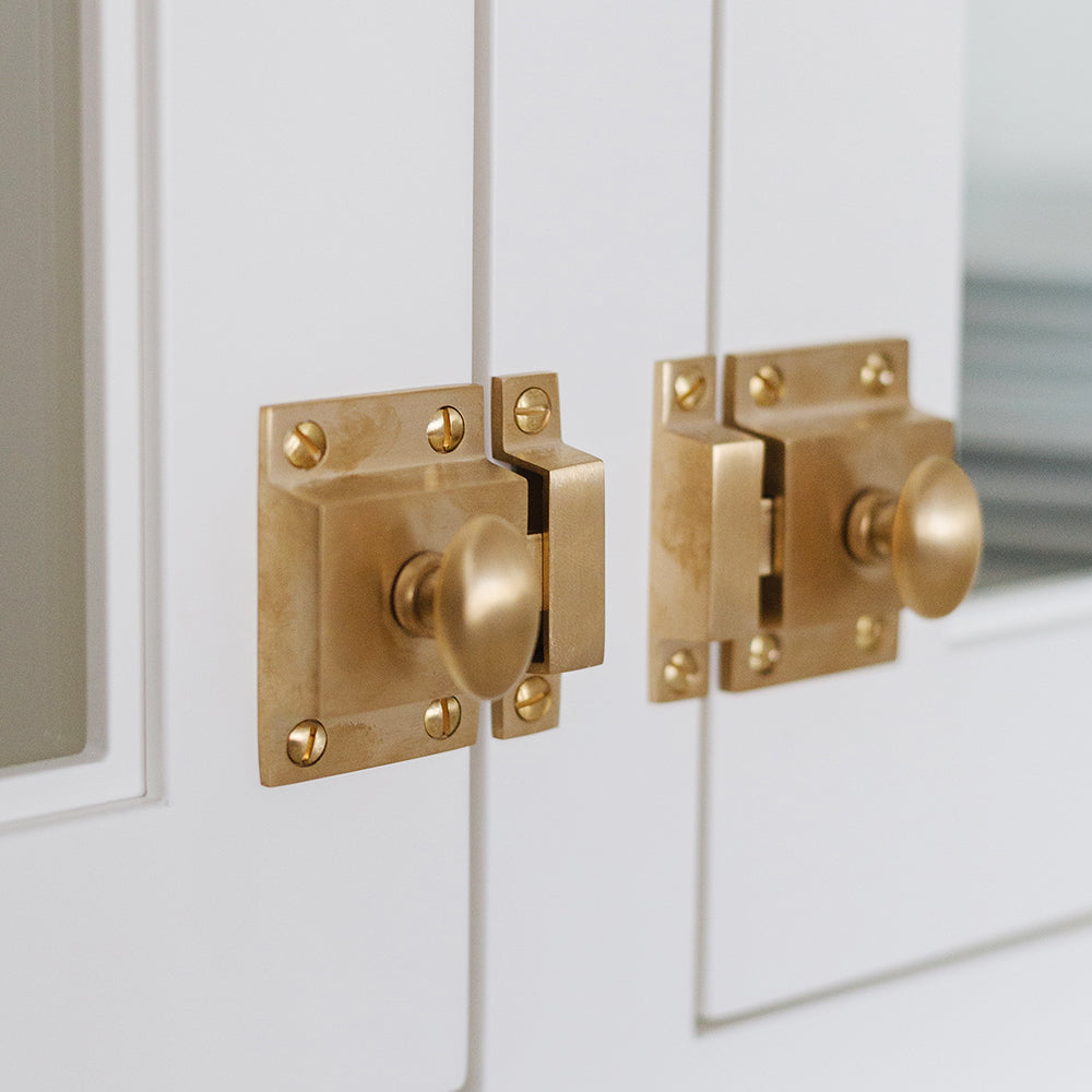 Design and photography by Joey Kendal Brown | Cotswold Cupboard Latches shown in our fine English antique (FEA) finish.