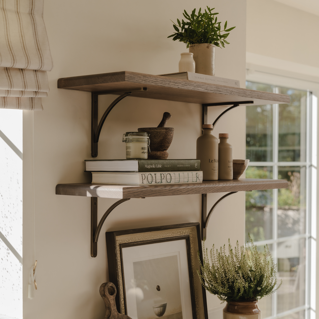 Design by Holly Oak House and Roseywood Interiors. Photography by Joey Kendal Brown. Product shown in our satin antique satin lacquered (SAS) finish.