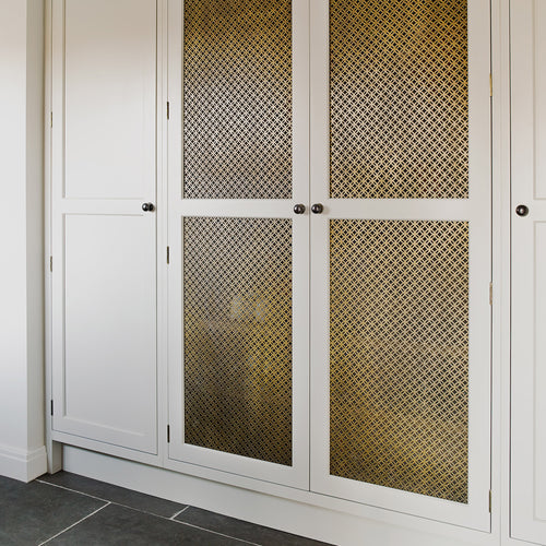 Interlocking Circles Perforated Grille