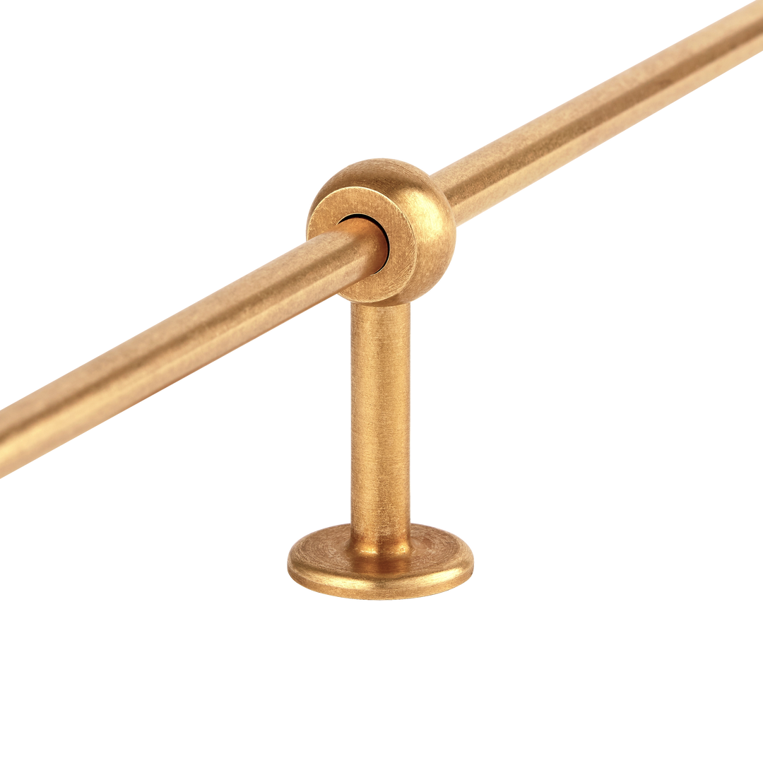 Product shown in our aged brass (BEL) finish.  