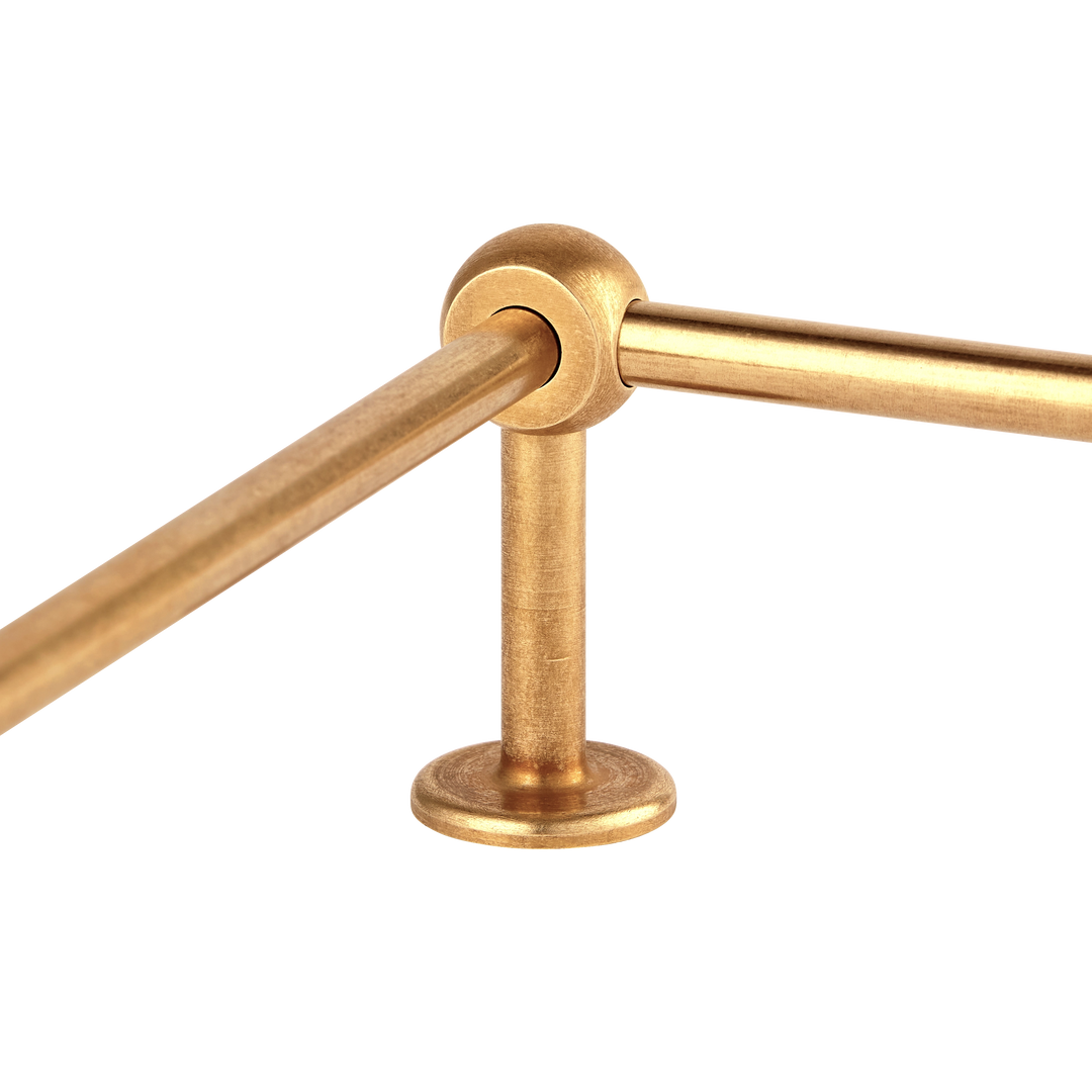 Product shown in our aged brass (BEL) finish.  