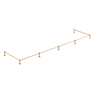 Product shown in our aged brass (BEL) finish.  