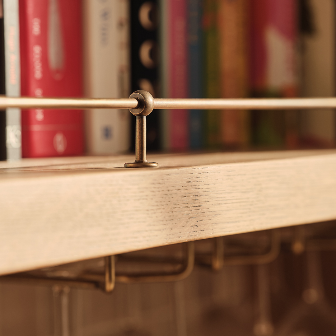 Design by Laura Butler-Madden. Photography by Patrick Butler-Madden. Product shown with 45mm high posts in our dark aged brass (DAB) finish.