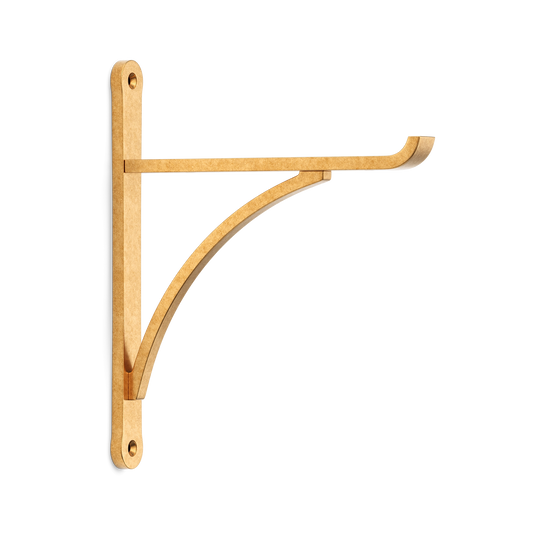 Harborne Brass Shelf Bracket