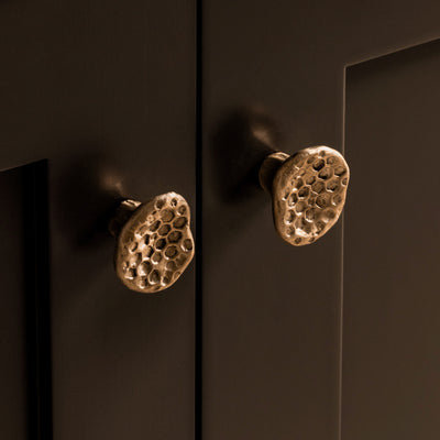 Photography by Handover Agency | 40mm Highbury Honey Cabinet Knobs shown in burnished bronze (BR).