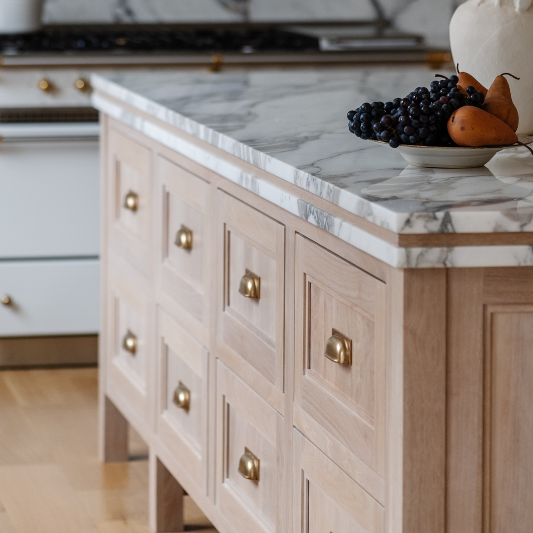Design by JK Interior Living. Product shown in our aged brass (BEL) finish.