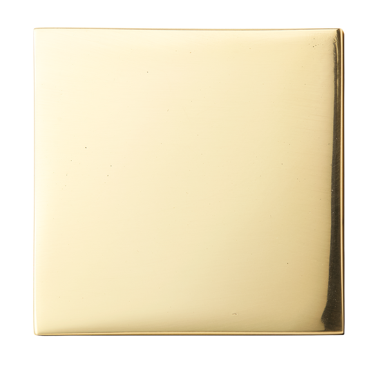 Polished Brass Unlacquered Finish