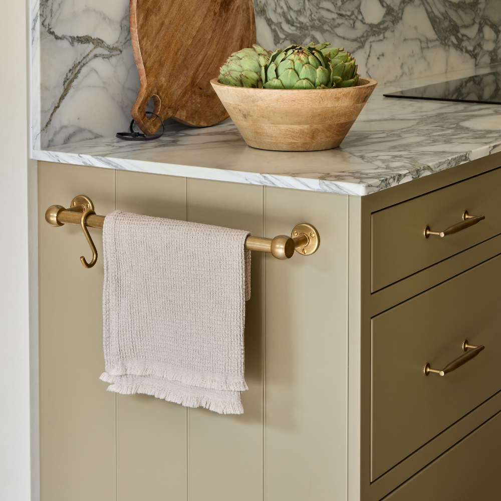 Design by McClark Joinery. Photography by Chris Snook Photography. Product shown in our aged brass (BEL) finish.