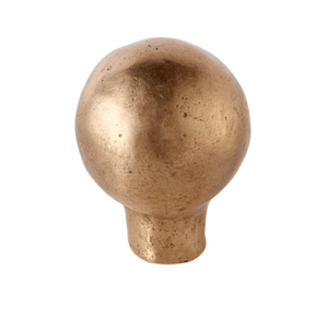 Sketch Cabinet Knob shown in our silicon bronze. 