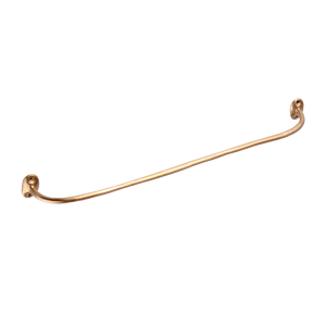 Sketch Bath Towel Rail shown in silicon bronze.