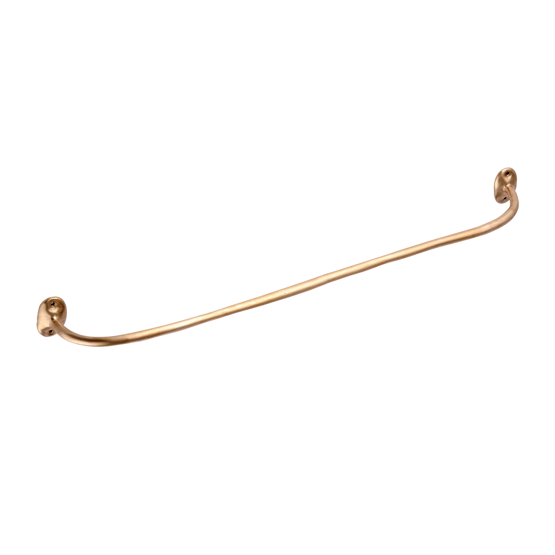 Sketch Bath Towel Rail shown in silicon bronze.