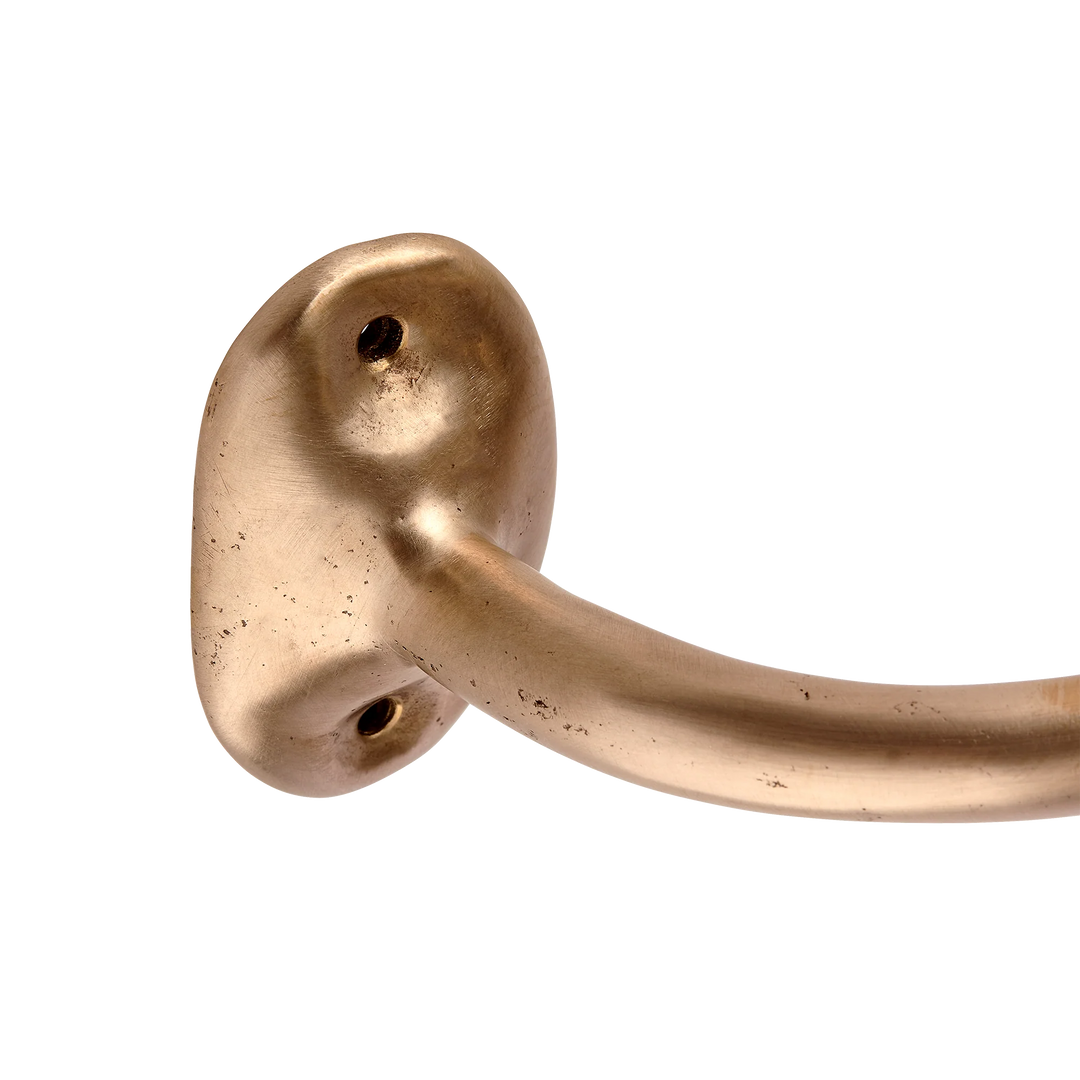 Sketch Bath Towel Rail shown in silicon bronze.