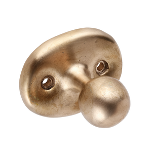 Sketch Round Wall Hook shown in our burnished bronze finish