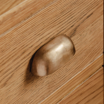 Photography by Joey Kendal Brown | Sketch Cup Pull shown in burnished bronze (BR). 