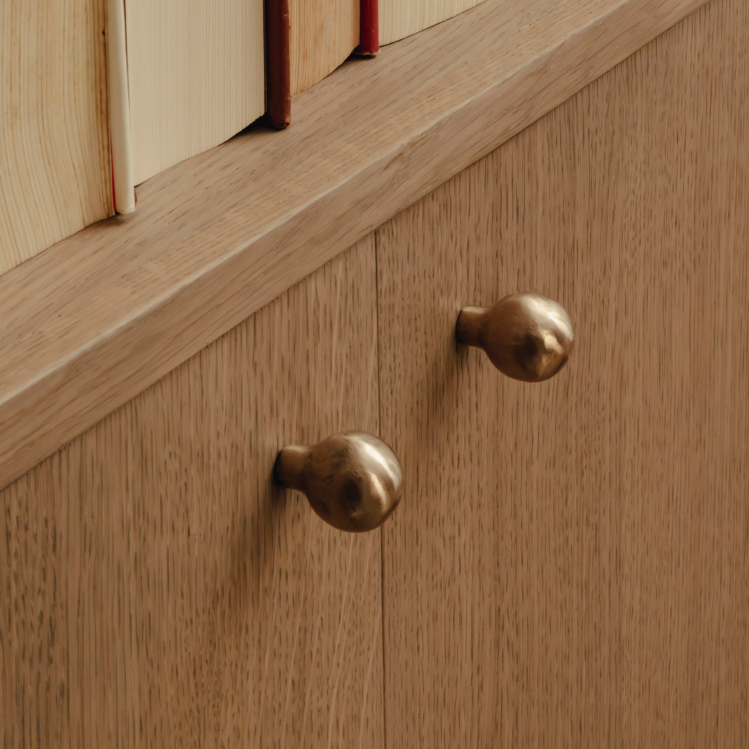 Project by Jake Solomon | Photography by Joey Kendal Brown | Sketch Cabinet Knob shown in our silicon bronze.