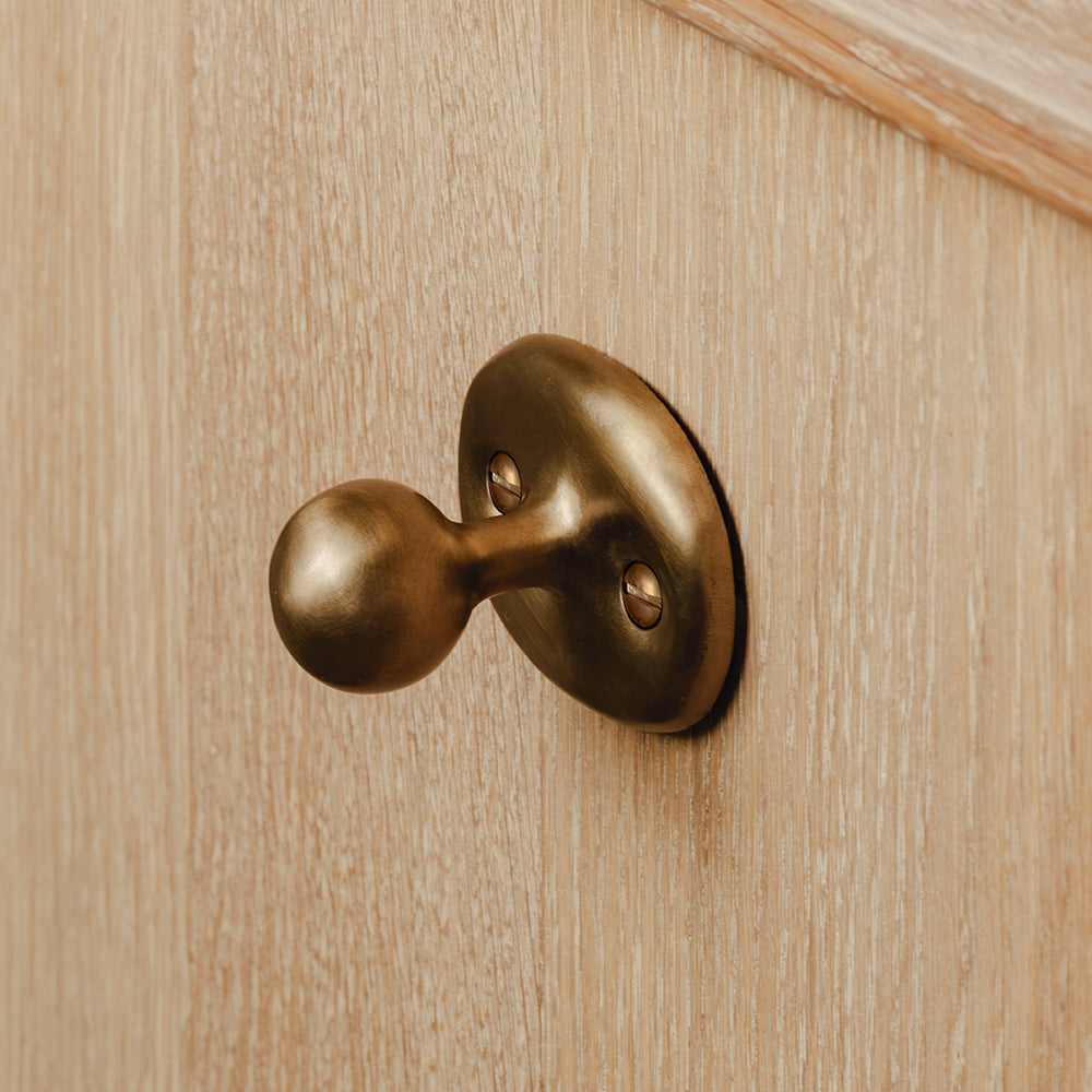 Photography by Joey Kendal Brown | Sketch Round Wall Hook shown in silicon bronze.