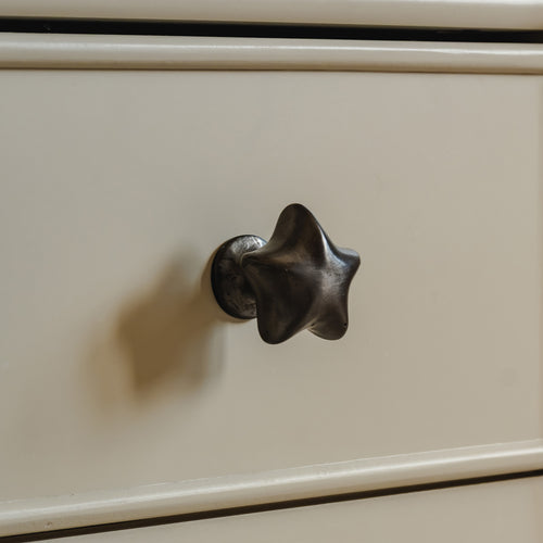 Whimsical Star Bronze Cabinet Knob