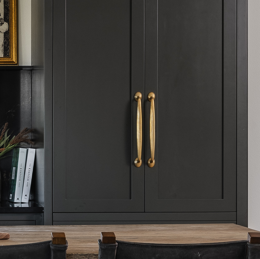 Design by Helmut. Product shown in our aged brass (BEL) finish.