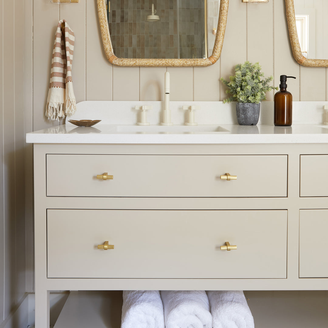 Design by Kate Marker Interiors. Photography by Kevin Penczak. Product shown in our satin brass lacquered (SBL) finish.