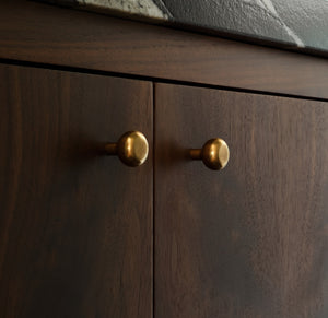 Design by Studio Seiders. Photography by Lindsay Brown Photography. Product shown in our aged brass (BEL) finish.