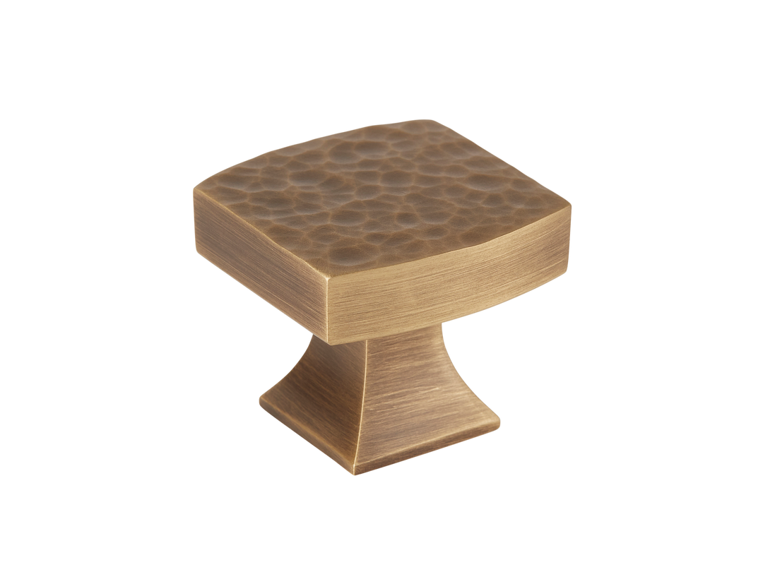 Sample of Harold Hammered Cabinet Knob