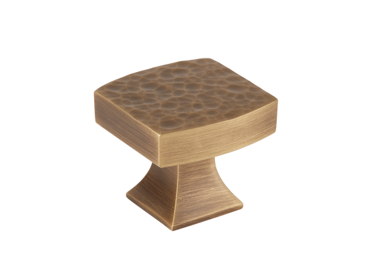 Sample of Harold Hammered Cabinet Knob
