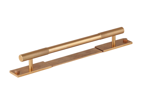 Sample of MIX Diamond Knurled Pull Handle & Backplate