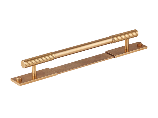 Sample of MIX Straight Knurled Pull Handle & Backplate