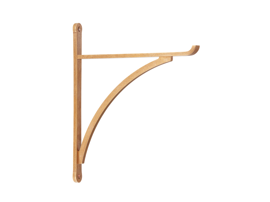 Sample of Harborne Brass Shelf Bracket