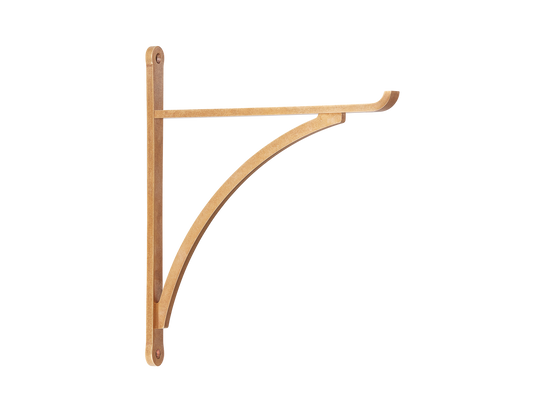 Sample of Harborne Brass Shelf Bracket