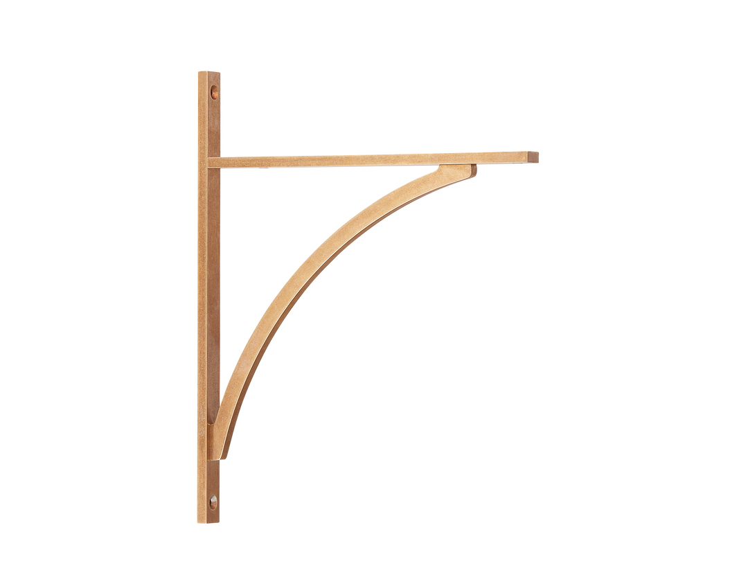 Sample of Stirchley Brass Shelf Bracket