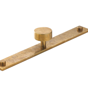 Sample of MIX Plain Cabinet Knob & Backplate