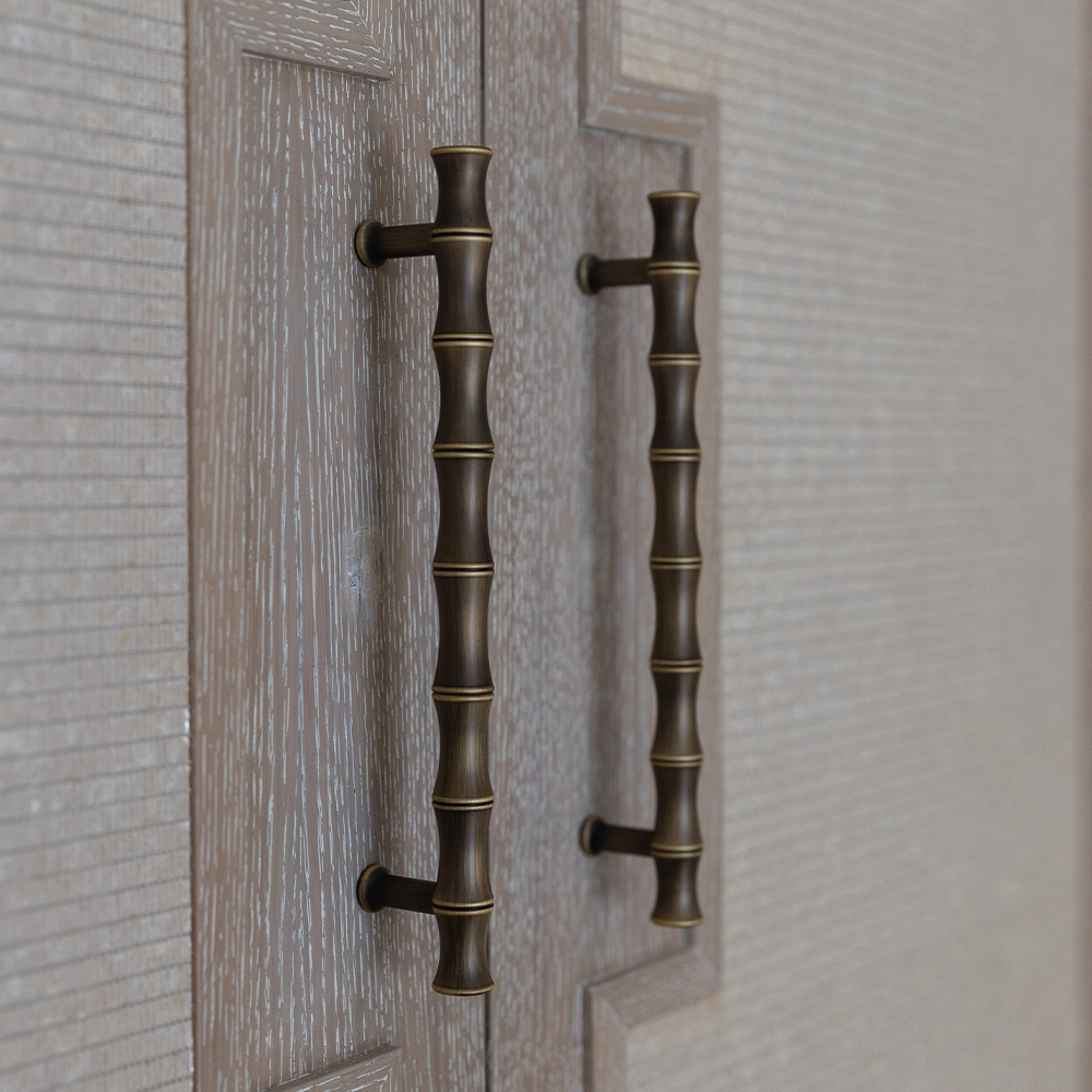 Product shown in our satin antique satin lacquered (SAS) finish